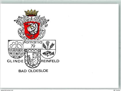 23843 W2060 Bad Oldesloe KEINE AK Wappen Stormarnia - 10328464