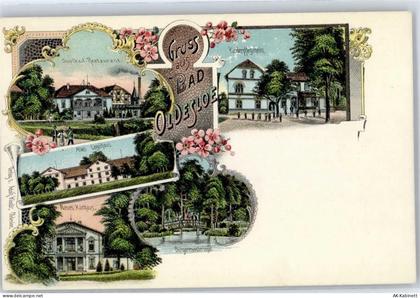 23843 W2060 Bad Oldesloe Lithographie Kinderpflegeheim Kurhaus Logirhaus... - 51481231