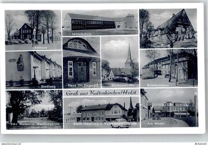 24568 W2358 Kaltenkirchen , Holst - Rathaus Mittelschule Krankenhaus Mar... - 51785464