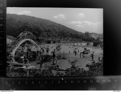 25451 W2085 Quickborn , Kr Pinneberg GLASNEGATIV Freibad - 30108576
