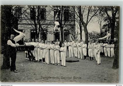 32257 W4980 Bünde 1912 - Stempel 25jährige Jubelfeier der Turngemeinde B... - 13604166
