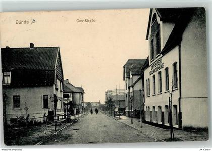 32257 W4980 Bünde 1913 - Gas-Straße Dampf-Bäckerei - 13610123