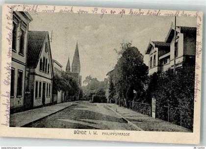 32257 W4980 Bünde 1924 - Philippstraße - 13534122