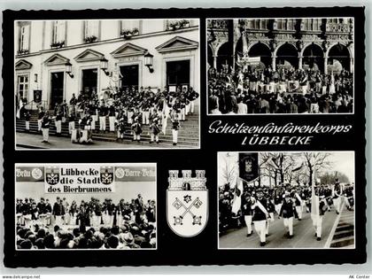 32312 W4990 Lübbecke , Westf - Schützenfanfarenkorps Musikzug Wappen Son... - 10630527