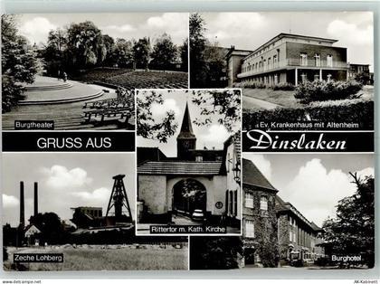 46535 W4220 Dinslaken - Burgtheater Krankenhaus Altenheim Kath. Kirche R... - 52258816