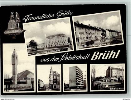 50321 W5040 Brühl , Rheinl - Wegweiser Zum Schloss Schloß Augustenburg P... - 10093372