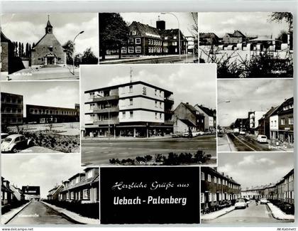 52531 W5132 Übach-Palenberg - Kath. Kirche Sparkasse Hauptschule Gymnasi... - 52154537