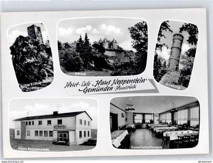 55490 W6545 Gemünden , Hunsrück - Ruine Koppenstein, Schloß, Alteburg, H... - 51055002