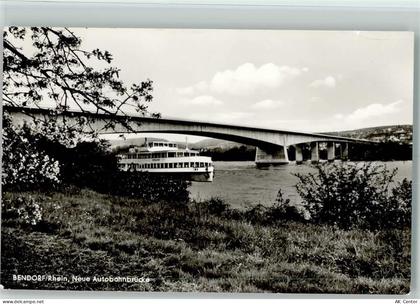 56170 W5413 Bendorf , Rhein - Neue Autobahnbrücke - 10567604