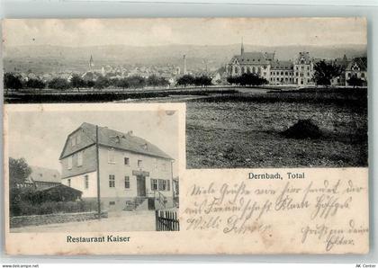 56307 W5419 Dernbach b Dierdorf - Gasthaus Kaiser Bahnpost Limburg Zg. 3... - 13509383
