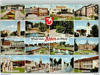 59227 W4730 Ahlen , Westf - Jugendheim Schwimmbad Stadtpark Geschwister ... - 10400250