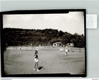 66620 W6696 Nonnweiler FOTO KEINE AK Tennis Ort handschriftlich - 10702499