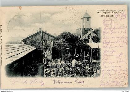 67098 W6713 Freinsheim 1909 - Gasthaus Löckel Gartenwirtschaft Nutzgarte... - 13650158