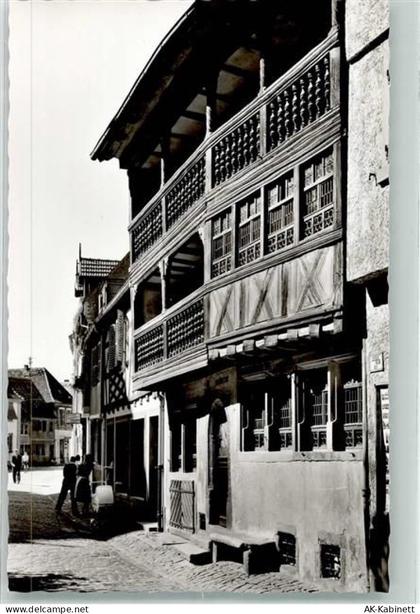 68526 W6802 Ladenburg Foto AK Renaisseance-Haus Foto Metz - 39562133