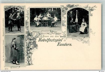 79400 W7842 Kandern - Hebelfestspiel Szenen Schmelzofen sVrenele Mann im... - 13529571