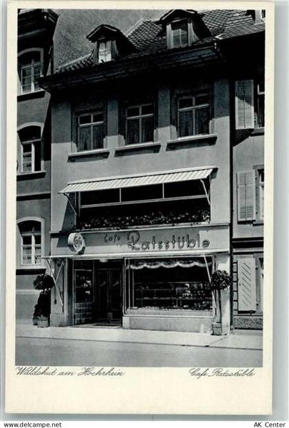79761 W7890 Waldshut-Tiengen Foto AK Cafe Ratsstüble - 13524826