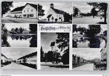 82166 W8032 Gräfelfing - Kirche, Kino, Siedlung - 50730040