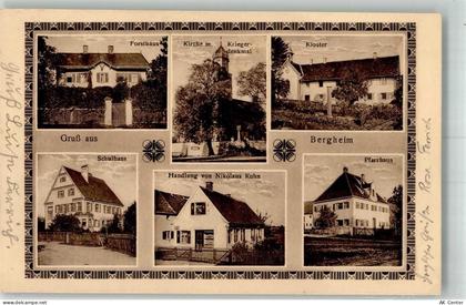 86150 W8900 Bergheim , Kr Augsburg Passepartout Posthilfstelle Bergheim ... - 13642984