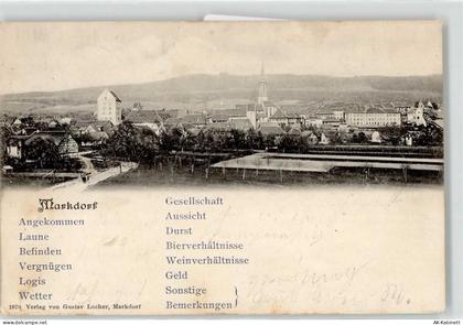 88677 W7778 Markdorf , Baden 1906 - Kirche - 52158115