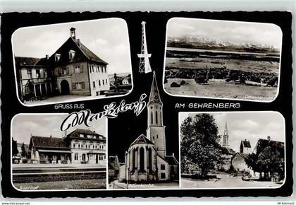 88677 W7778 Markdorf , Baden - Rathaus Kirche Bahnhof - 52158122