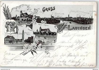 89415 W8882 Lauingen Donau 1898 - Albertusplatz Schloss - 52123749
