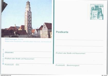 89415 W8882 Lauingen (Donau) - Turm Haus Fenster - 50429584