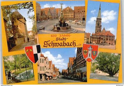 91126 W8540 Schwabach - 600 Jahre Stadt Schwabach - 51416495