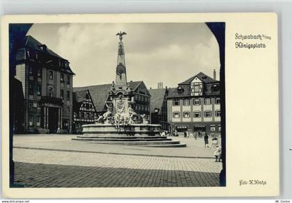 91126 W8540 Schwabach - Königsplatz - 10024923