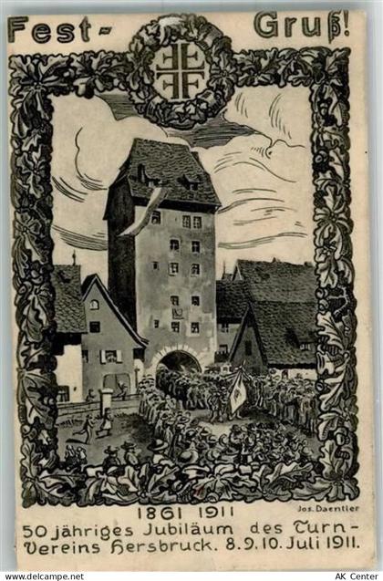 91217 W8562 Hersbruck 1911 - 50. Jubiläum des Turnvereins Hersbruck 1911... - 13648370