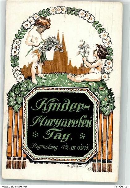 93047 W8400 Regensburg 1911 - Kinder-Margareten-Tag 1911 Kinder - 13642530