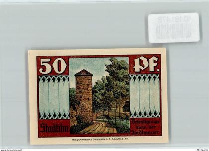 99326 O5217 Stadtilm - Notgeld Befestigungsturm der Stadtmauer Krypta - 10181478