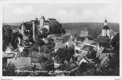 A118 Germany 1929 Saechs Schweiz Hohnstein Jugendburg Castle vintage postcard