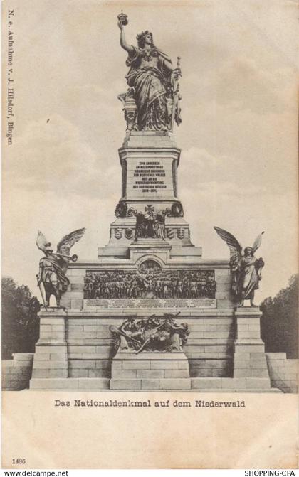 Allemagne - Das Nationaldenkmal auf dem Niederwald