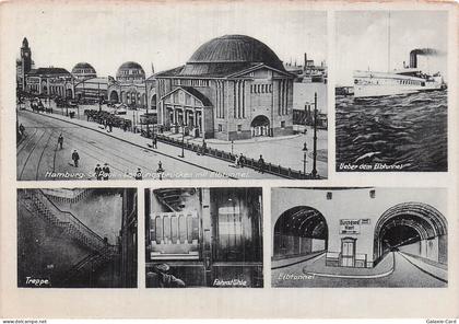 ALLEMAGNE HAMBOURG ELBTUNNEL HAMBOURG STEINWAERDER