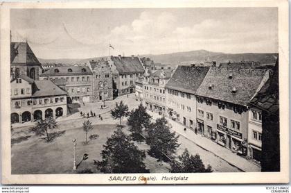 ALLEMAGNE  THURINGE - SAALFELD Markplatz