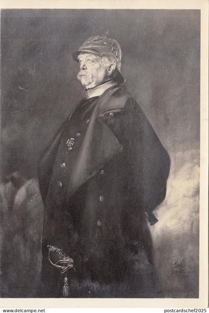 BF15374 bismark gemalde von lenbachd germany  front/back image