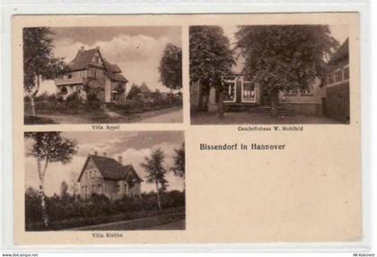 Bissendorf in Hannover, 3 Abbildungen mit Geschäftshaus W. Mohlfeld, Vil... - 39078407