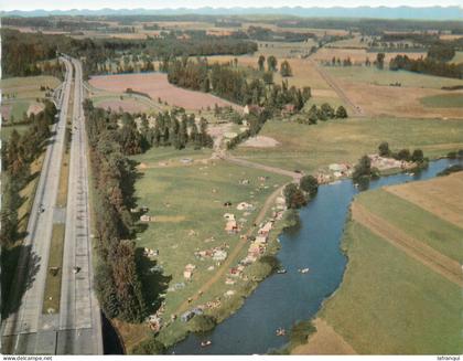 CPSM pays div. -ref-115- deutschland - beckum - camping und minigolplatz Lütke Uentrop - autobanabfahrt  soest  ahlen  -