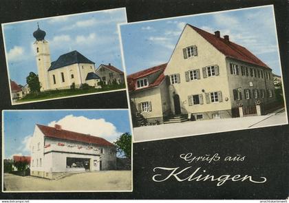 Klingen bei Aichach 3 Teilansichten ngl #122.814