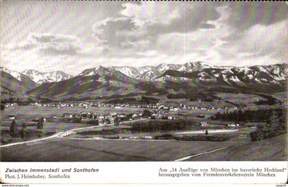 CPA Zwischen Immenstadt Und Sonthofen