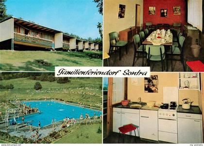 Sontra Familienferiendorf Sontra Schwimmbad Kueche Esszimmer