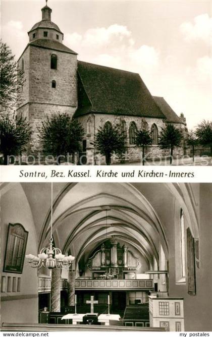 Sontra Werra-Meissner-Kreis Hessen Kirche Inneres Orgel