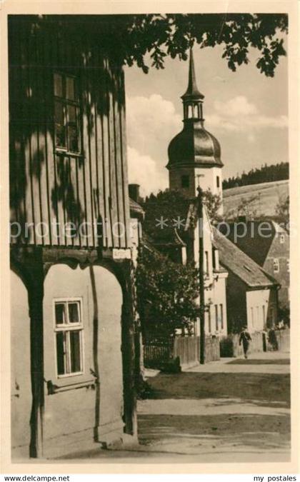 Sosa Erzgebirge Auersbergstrasse Kirche
