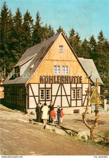 Sosa Erzgebirge Gaststaette Koehlerhuette Aussenansicht
