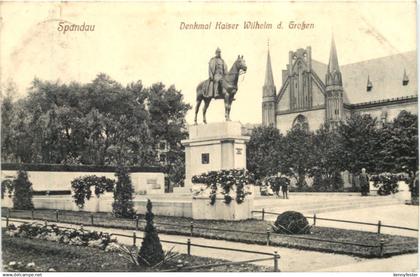 Spandau - Denkmal Wilhelm des Grossen