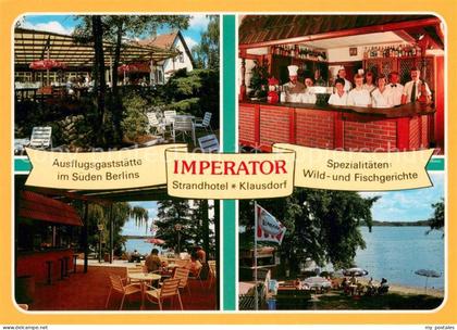 Klausdorf Mellensee Ausflugsgaststaette Strandhotel Restaurant Imperator