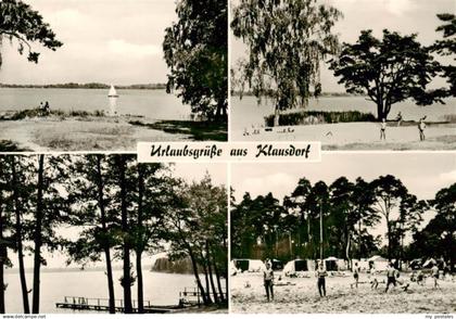 Klausdorf Mellensee Campingplatz am See Badestrand Bootsanleger
