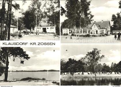 Klausdorf Mellensee Partie am See