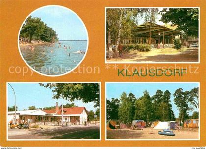 Klausdorf Mellensee Strandbad Strandgaststaette Einkaufszentrum Zeltplatz