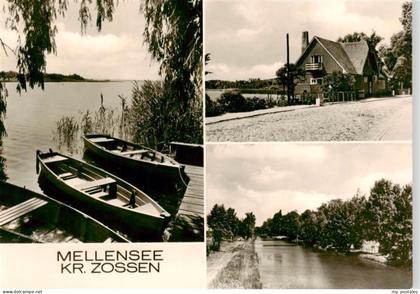 Mellensee Bootsliegeplatz Restaurant Seepartie